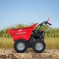Kostenloser Versand Mini-Raupendumper, hydraulischer Diesel-Kipptransporter, multifunktionale Raupen-Schubkarre, selbstladender Mni-Dumper
