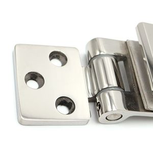 Clip de Fijación para Puerta de Ducha sin Marco, Rectangular, de Acero Inoxidable, con Superficie de Espejo Brillante, Modelo F 4001 - Product Image 2