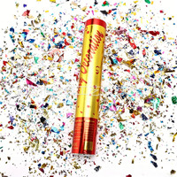 Konfetti-Kanone Party-Popper Handgehalten Wiederverwendbar Umweltfreundlich Innen/Außen für Hochzeit Geburtstag Feier Bar Event-Zubehör
