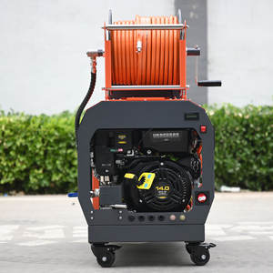 AMJET 2-8 Inch Pipe Jetter Small Sewer Jetter 4350psi 4 Gallon Wash Home Kitchen 50-200mm Greasy Drain Cleaning. - Product Image 3