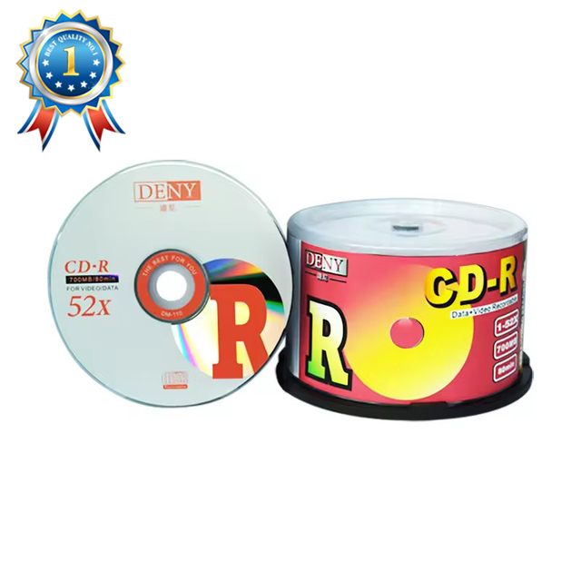 Hot Sale Cheap Cdr Disk Printable Quality Empty Disc Blank Music Cds Discs Customize Logo Cd-r 700 Mb