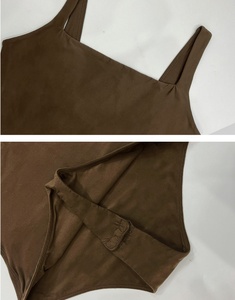 Mono de Yoga Suave como la Mantequilla, Corte Alto, Control de Abdomen, Moldeador, Body para Mujer, Sin Mangas, Espalda Descubierta - Product Image 3