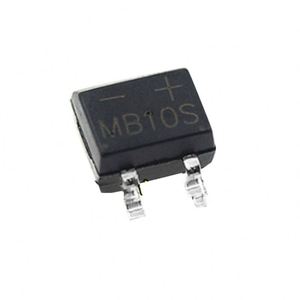 Pont redresseur électronique MB10S SOP4, neuf et original, en stock - Product Image 1