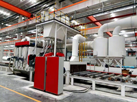 Machine de sablage à convoyeur à rouleaux Puhua Q69, directement de l'usine, pour le nettoyage de la surface des poutres en H en acier, certifiée Sa2.5 CE