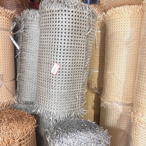Serat Sintetis Anyaman Halus Plastik Rotan Gulung Bahan Anyaman Rotan Heksagonal Sintetis Dari Kerajinan MyFanshome - Product Image 4