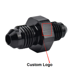 Nhôm Đen #12 12an 12an Để 10an AN10 an8 an6 Nam Flare Reducer Union Adapter Phù Hợp - Product Image 4