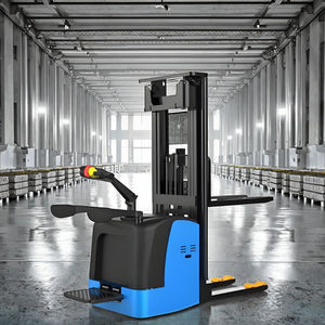 מלגזה חשמלית דו-מנועית עם סוללת ליתיום-יון, זרוע הגנה, כושר נשיאה 1500 ק\\\"ג, גובה הרמה 4.5 מטר, הפעלה בעמידה, הנעה אחורית, אחריות לשנה - Product Image 4