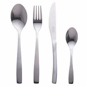 Ensemble de couverts MANHATTAN en acier poli, 4 pièces - Product Image 1