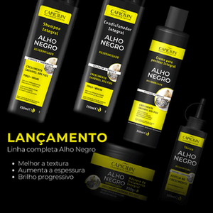Capicilin-Black Alho-Creme per Pentear integrale 300Ml - (10.14FlOz) - Product Image 2