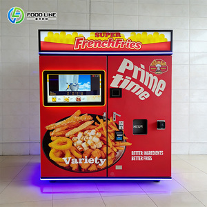 Distributeur automatique de nourriture chaude personnalisable, frites, hamburgers, pour opportunités commerciales - Product Image 4