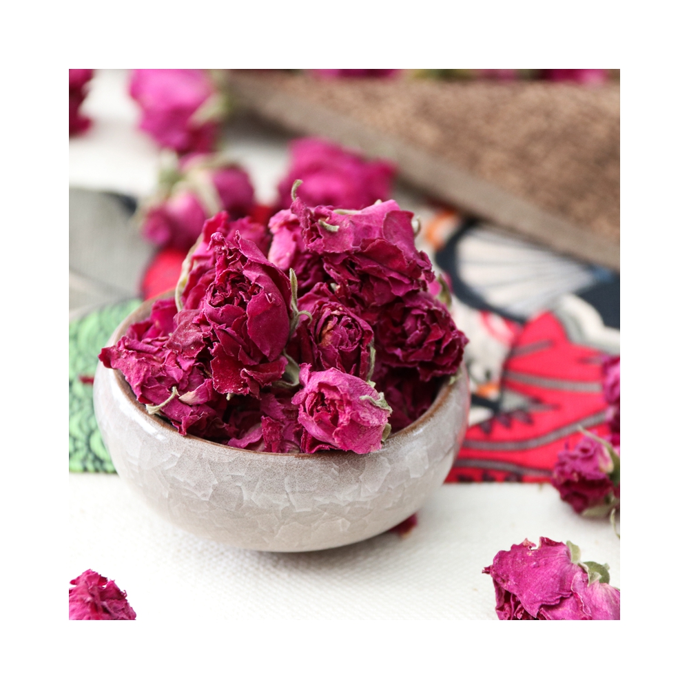 Безопасный для здоровья и питательный органический чай Corolla с сушеными чернилами красными лепестками роз