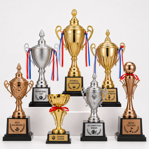 Personalized Resin Trophy Cup Award Decorative Ornaments School Sports Event Student Winner Souvenir Collectible Gift Trophy - Product Image 1