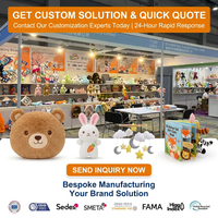Jouets en peluche en tissu avec jeu amusant et rire garanti, jouets en peluche personnalisés