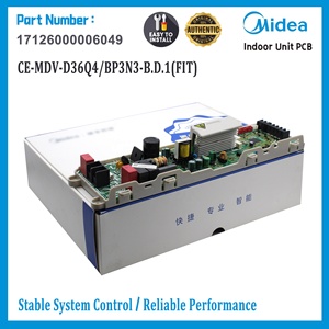 Carte de commande principale intérieure Midea VRF 17126000006049 PCB pour pièces de rechange de climatiseur, remplacement original de carte PCB CVC - Product Image 2