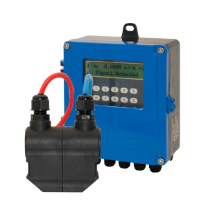 RS485 kẹp trên siêu âm Lưu lượng kế chất lỏng di động đo lưu lượng một cặp cảm biến DN25-1200mm cho dầu nước làm bằng nhựa OEM - Product Image 3