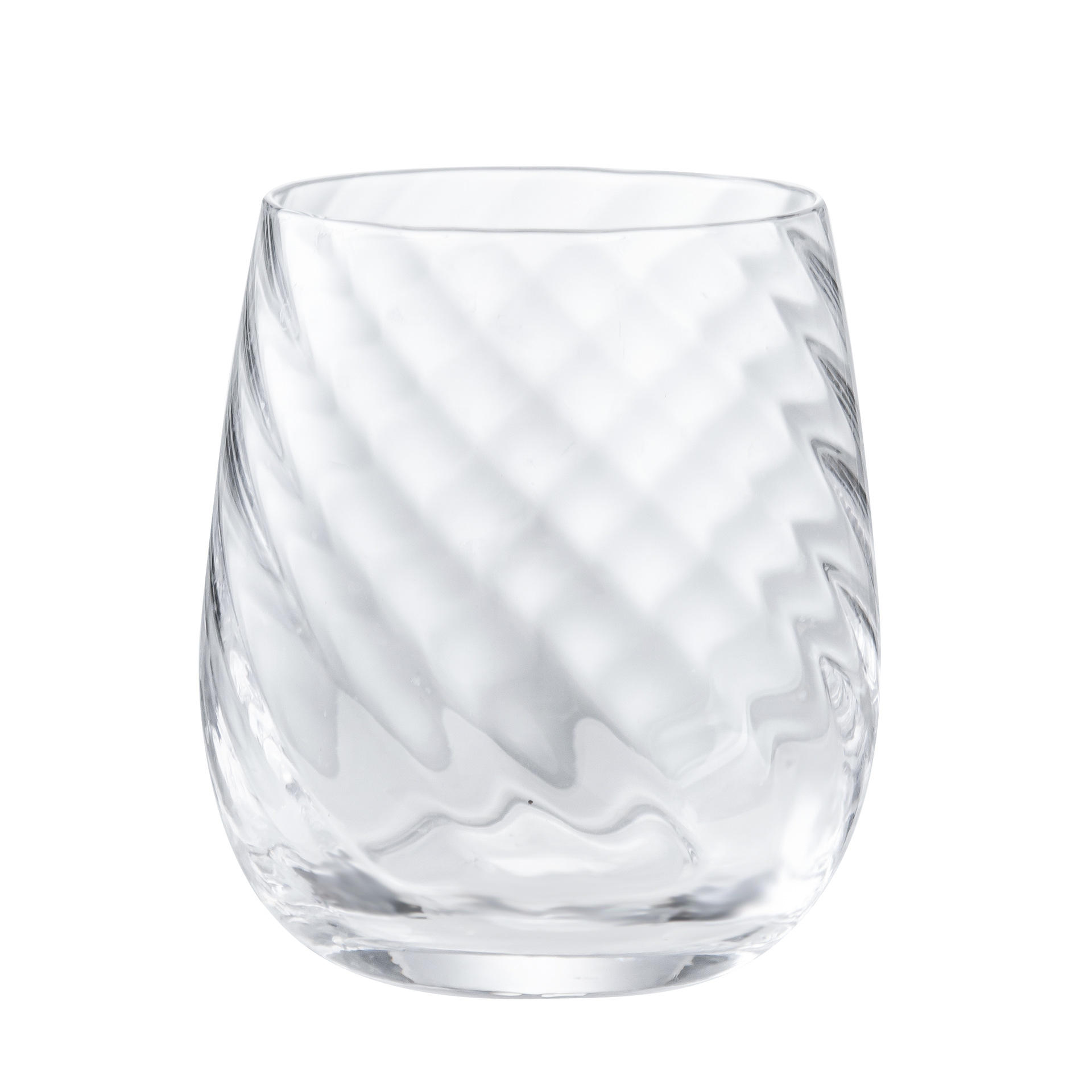 Stemless wine glass small