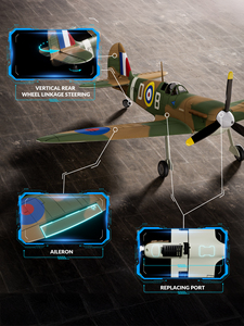 Venta caliente Epp 2,4g Modelo de avión Juguetes de <span class=keywords><strong>vuelo</strong></span> Rc Pequeño luchador Radio Control Juguetes Rc Fighter Jet Plane para adultos y niños - Product Image 6