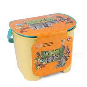 Genuine piante di plastica vs zombie modello giocattolo contenitore sgabello completo per bambini lanciabile regalo per bambini - Product Image 1