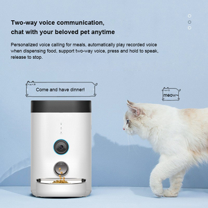 Distributeur automatique de <span class=keywords><strong>mangeoire</strong></span> pour chats avec caméra 1080P Caméra 4L wifi <span class=keywords><strong>mangeoire</strong></span> pour animaux de compagnie avec contrôle de l'application <span class=keywords><strong>support</strong></span> de <span class=keywords><strong>mangeoire</strong></span> pour chien intelligent 2.4G WiFi - Product Image 3