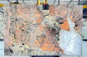 Роскошные настенные камни полупрозрачный Розовый Пандора кварцит для украшения дома роскошный камень книжный матч - Product Image 4