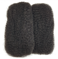 HOHO DREADS Capelli Umani Afro Kinky Pre-stirati Texture 4B Alta Qualità per Trecce Donna Cheveux Nature