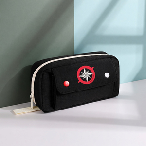 Wholesale Large Capacity Cute Multi Layer Minimalist Pencil Box Stationery Bag for Students - Product Image 3