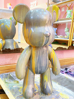 2023 nouvelle brique fluide en PVC souple ours mignon ours en brique fluide pour enfants et adultes