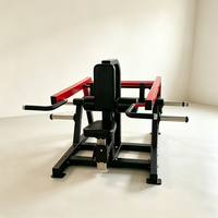 Machine à Squat Commercial Robuste pour Entraînement des Jambes en Salle de Sport – Presse à Jambes pour Musculation des Quadriceps et des Fessiers