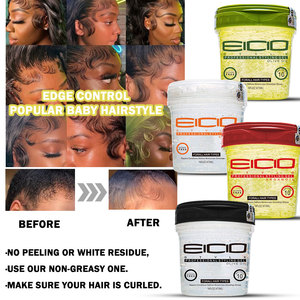 OEM/ODM Precio de fábrica ECO Style Gel Olive Oil Styling Gel Support 473ml ECO Hair Gel - Product Image 5