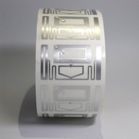 Etiqueta Adhesiva RFID NFC de Doble Frecuencia UHF para Inventario de Activos de Almacén