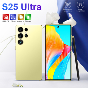 Teléfono Móvil S25 Ultra 5G Original de Alta Resolución 78MP+108MP, Pantalla Grande de <span class=keywords><strong>7</strong></span>.3 Pulgadas, Memoria de 16GB+1TB, Batería de 7800mAh, Desbloqueado - Product Image 1