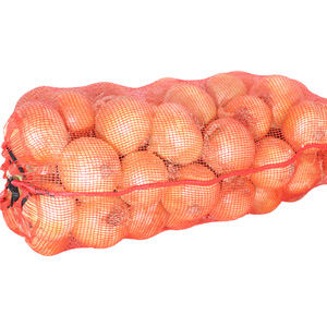 Bolsas de malla Leno para almacenamiento y transporte de frutas, bolsas planas de PP Leno tejidas para envasado de cebollas - Product Image 5