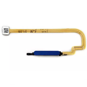 Cable flexible Xiaomi con sensor de huellas dactilares para Poco M3 Redmi 9T azul - Product Image 1
