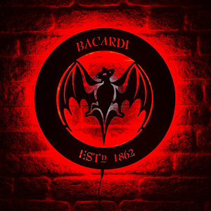 Drop Shipping personalizado Innovative Product Ideas <span class=keywords><strong>Bacardi</strong></span> letrero de neón - Product Image 5