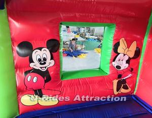 Château gonflable en PVC <span class=keywords><strong>Mickey</strong></span> commercial personnalisé <span class=keywords><strong>Maison</strong></span> <span class=keywords><strong>de</strong></span> saut sur le thème des dessins animés avec kits <span class=keywords><strong>de</strong></span> réparation <span class=keywords><strong>de</strong></span> soufflerie pour les locations <span class=keywords><strong>de</strong></span> fêtes - Product Image 4
