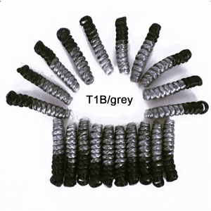 Extensiones de Cabello de Ganchillo con Rizo <span class=keywords><strong>Toni</strong></span>, las Más Pequeñas y Enrolladas, Extensiones de Cabello con Rizo Kenzie, Cabello Afro Corto para Trenzas - Product Image 6