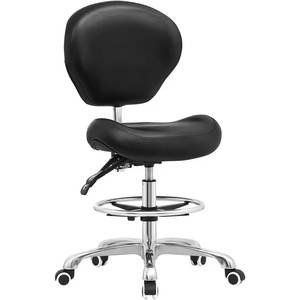 Sgabello da Disegno Girevole Regolabile con Ruote, <span class=keywords><strong>Sedia</strong></span> da <span class=keywords><strong>Scrivania</strong></span> Moderna per <span class=keywords><strong>Studio</strong></span>, <span class=keywords><strong>Studio</strong></span> Dentistico, Bancone - Product Image 2