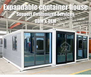 Waterdichte Mobiele Uitbreidbare Container Huis Opvouwbare Site Kantoorcontainer Met Ac & Ramen - Product Image 6