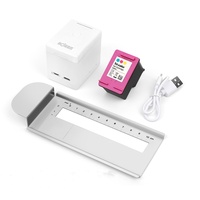 Penjualan Pabrik Yaomatec Printer Makanan Portabel Dengan Tinta Edible Logo Gambar Printer Inkjet Mini Printer Nirkabel Printer Inkjet