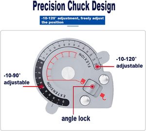 Ortesis inmovilizadora de rodilla ortopédica articulada con control de RPO para roturas, artritis y recuperación postoperatoria - Product Image 3