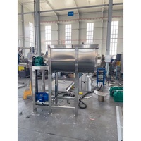 Mélangeur à ruban chauffant horizontal pour poudres alimentaires et chimiques, capacité 100kg 500kg 1000kg 2000kg