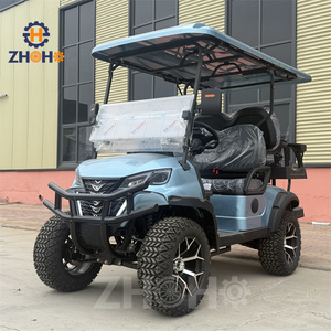 Carrito de Golf Eléctrico de 4 Ruedas y 4000W con Doble Asiento y Techo, Cómodo para la Ciudad, Carro de Golf, Buggy de Golf, Club Car - Product Image 2