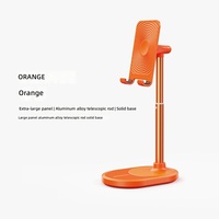 Support de bureau miniature en alliage plastique, réglable en hauteur et en angle, stabilisation d'image pour smartphones de 4 à 7 pouces