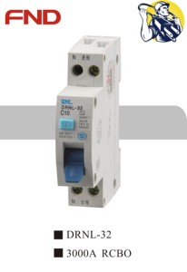 Interruttore Differenziale RCBO Australiano <span class=keywords><strong>DL</strong></span> 6KA 1P Approvato SAA Secondo Standard AS/NZS - Product Image 3