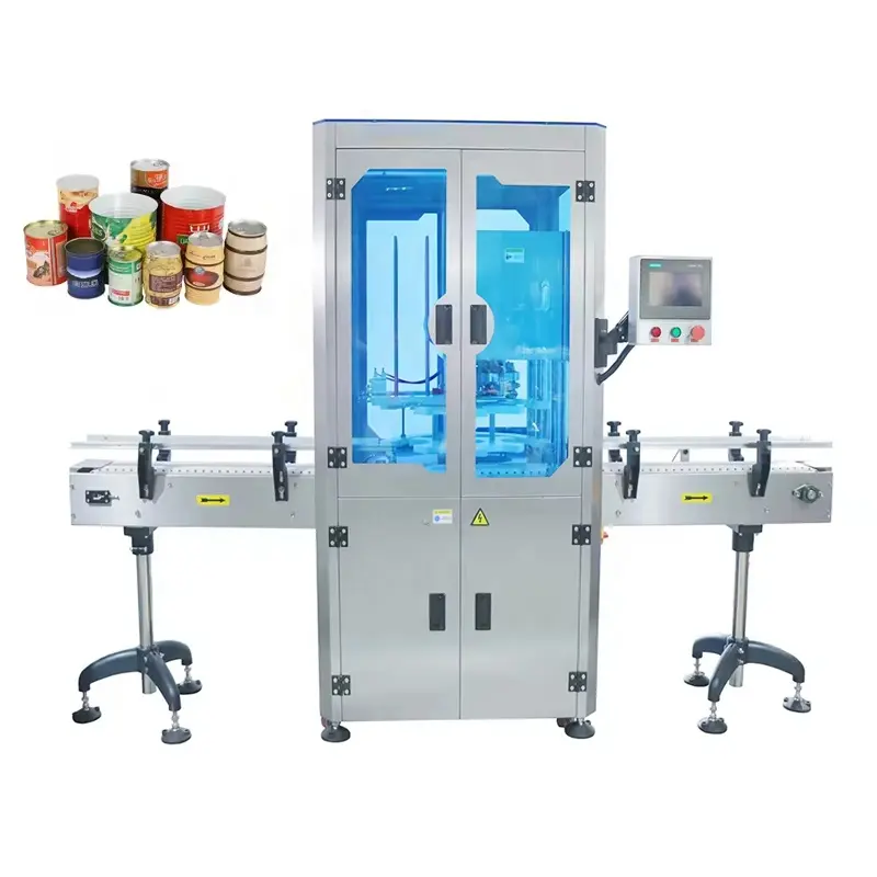 Baby Milk Powder Filling Machine Jar Can Auger Filling Capping Labeling Machine Production Line