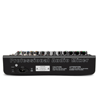 Depusheng G80 Table de mixage audio numérique professionnelle 8 canaux Console de mixage DJ