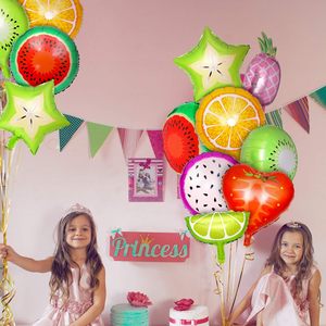 30 piezas de globos de frutas, globos de papel de aluminio para frutas, decoraciones para fiestas, decoraciones para fiestas temáticas de frutas tropicales - Product Image 5