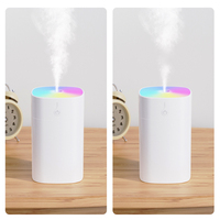 400ML grande capacité humidificateur d'air avec lumière sans bruit diffuseur humidificateurs Mini bureau pour voiture travail à domicile