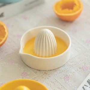 Presse-agrumes manuel en céramique, parfait pour les jus de citron et de <span class=keywords><strong>fruits</strong></span> <span class=keywords><strong>frais</strong></span>, idéal pour un mode de vie sain - Product Image 2