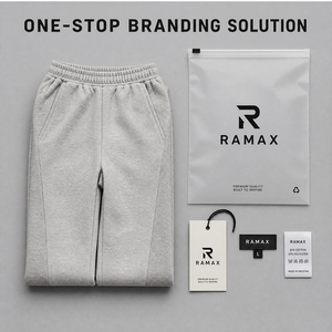 Pantalones Deportivos para Hombre, 420GSM, Corte Ancho con Logotipo Personalizado, Cintura Elástica, Estilo Urbano, Holgados e Informales - Product Image 3